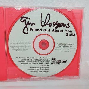 Relive the 90s with Gin Blossoms Found Out About You CD